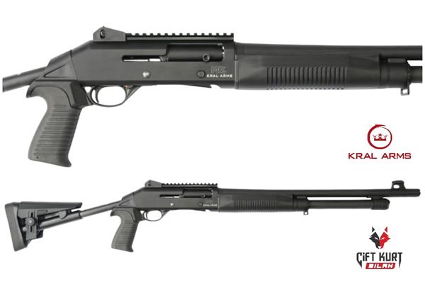 KRAL ARMS TACTICAL MX4 TELESKOPİK YARI OTOMATİK AV TÜFEĞİ